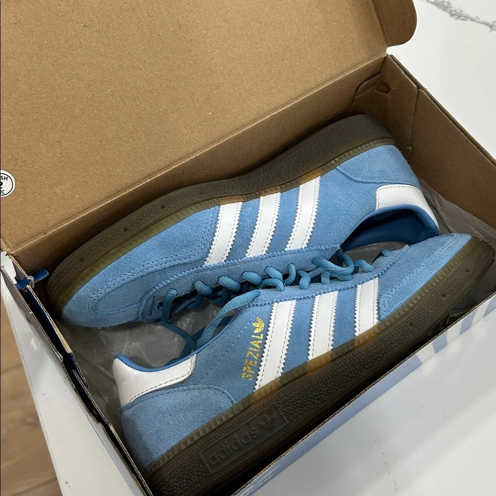 Worn once - ADIDAS Handball Spezial Suede Leather Sneakers - Picture 4 of 12